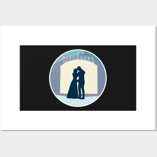 Diana and Matthew silhouette (ADOW) Posters and Art